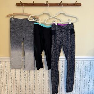 BUNDLE OF 3 Athletic Leggings (Size XS-S)